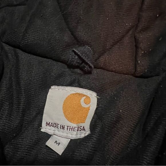 Carhartt Workwear Quilted Lined Navy  Jacket - Picture 3 of 4